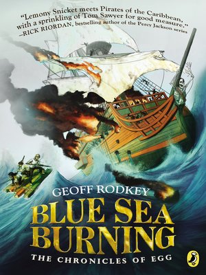 cover image of Blue Sea Burning